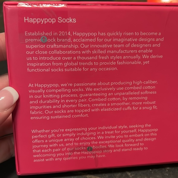 Happypop 1967 Birthday Socks - Picture 6 of 6